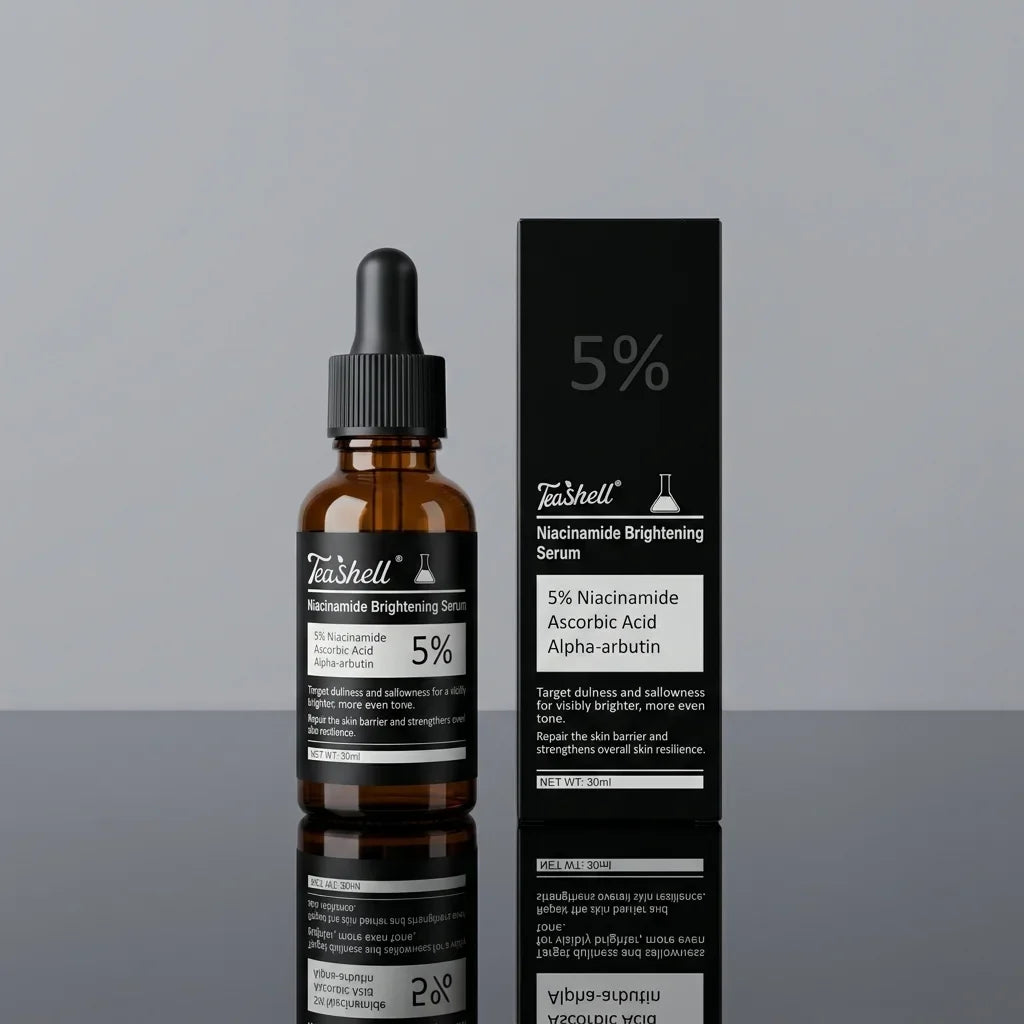 Teashell 5% Niacinamide Brightening Serum (30ml) – Glass Skin Radiance Formula