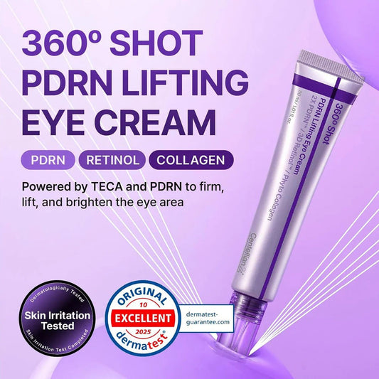 Say goodbye to fine lines & wrinkles! Centellian24 360° Shot PDRN Lifting Eye Cream 30ml in Pakistan. Firm, lift & rejuvenate your under-eyes.