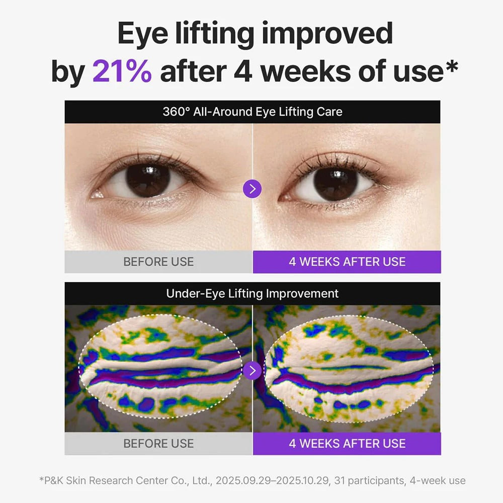 Say goodbye to fine lines & wrinkles! Centellian24 360° Shot PDRN Lifting Eye Cream 30ml in Pakistan. Firm, lift & rejuvenate your under-eyes.